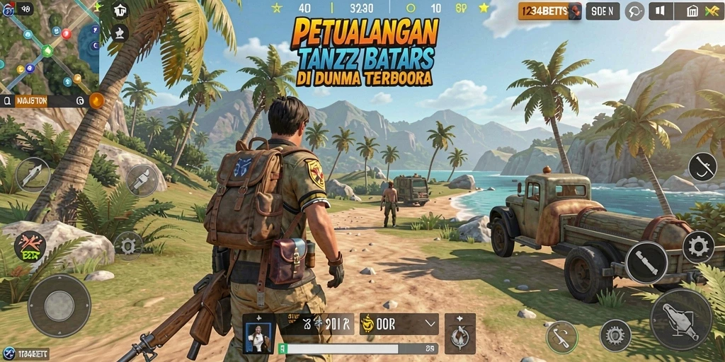 Gameplay menarik dalam dunia terbuka 1234BETS.