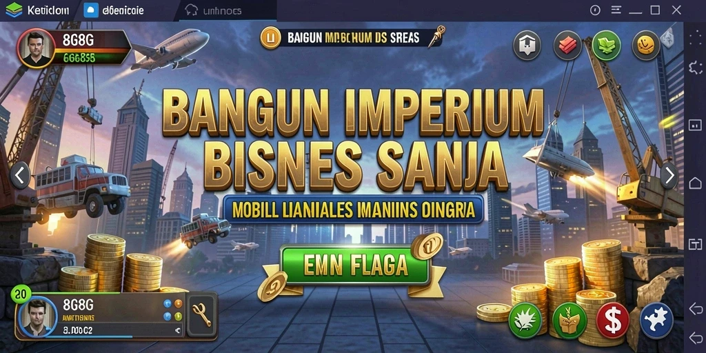 Gameplay menarik dalam membangun bisnis di 8G8G.