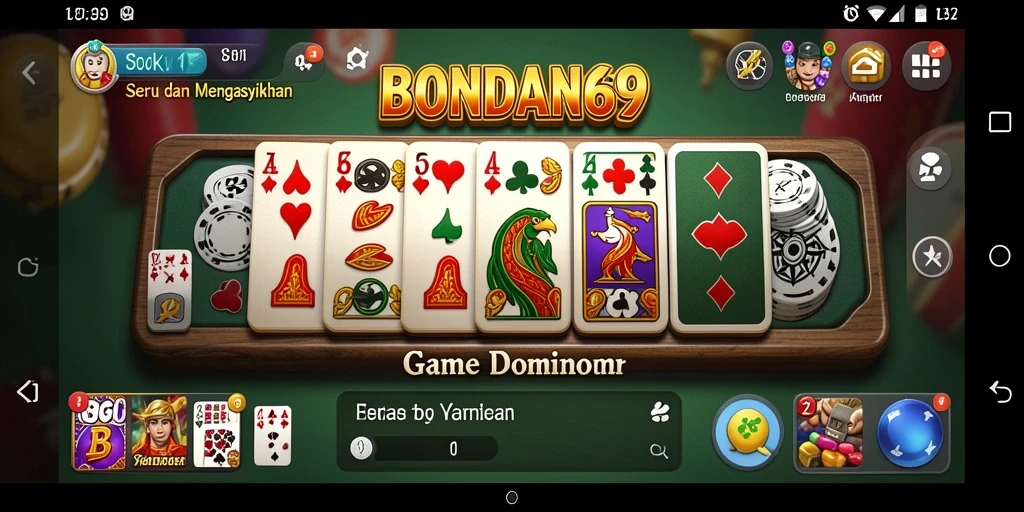 Tampilan gameplay seru di BONDAN69 yang penuh warna.