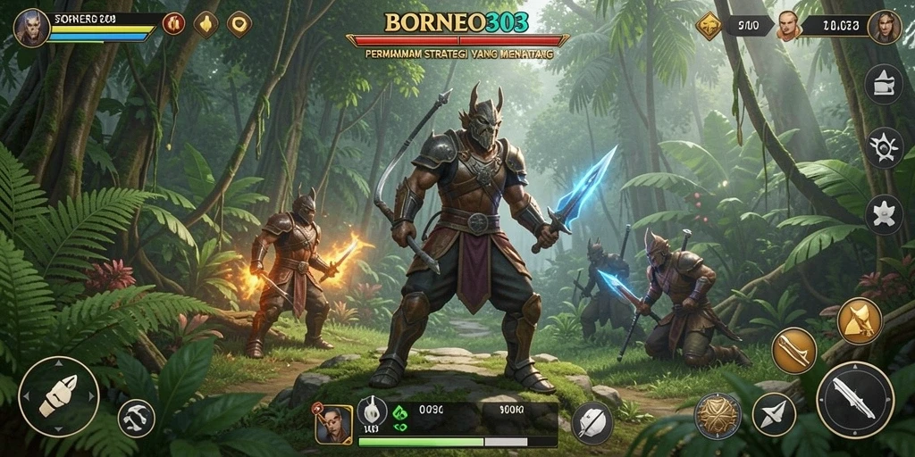 Gameplay <strong>BORNEO303</strong> yang menegangkan dan penuh strategi.