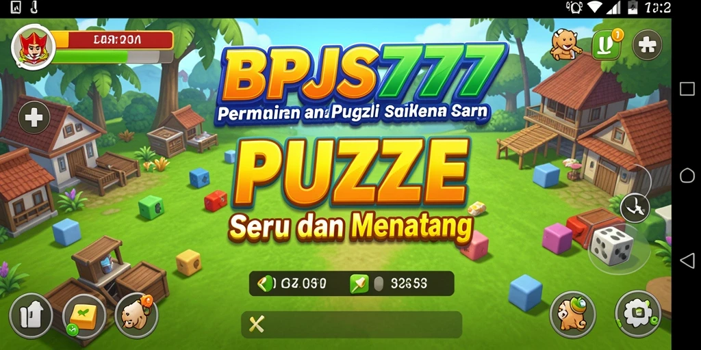 Screenshot gameplay BPJS777 yang menampilkan tantangan puzzle.