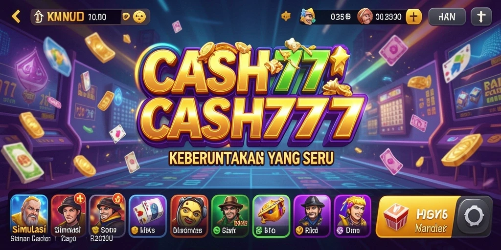 Tampilan gameplay seru yang penuh tantangan di CASH777.