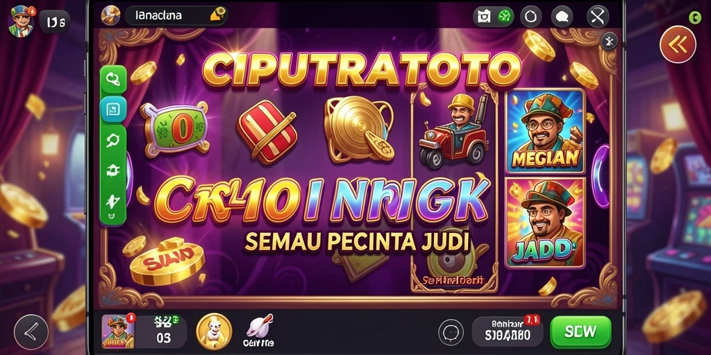 Tampilan gameplay menarik dari CIPUTRATOTO dengan mesin slot yang beragam.