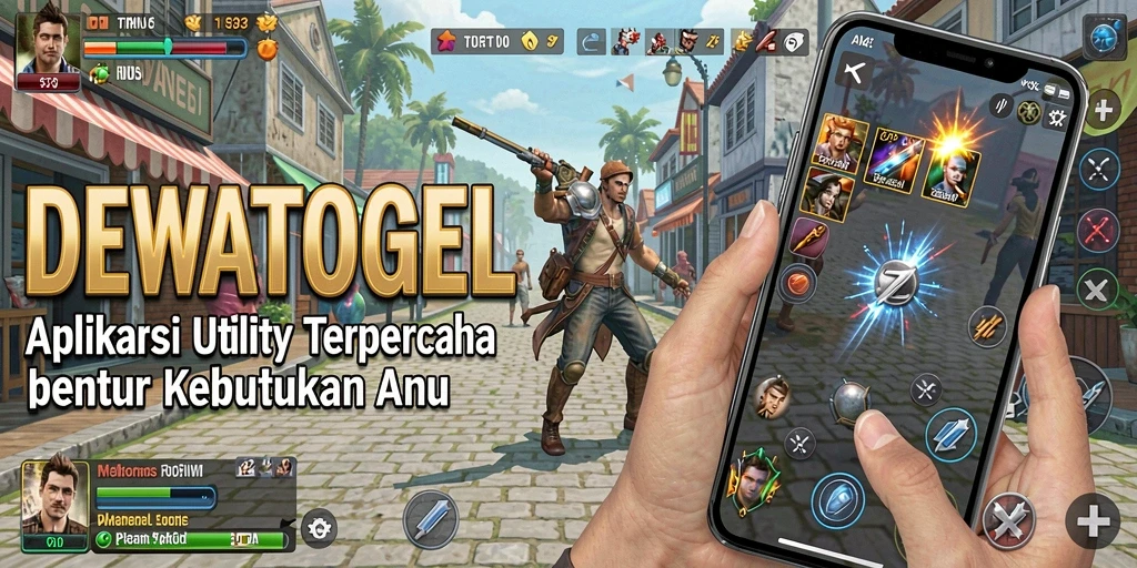 Tampilan antarmuka DEWATOGEL yang user-friendly dan informatif.