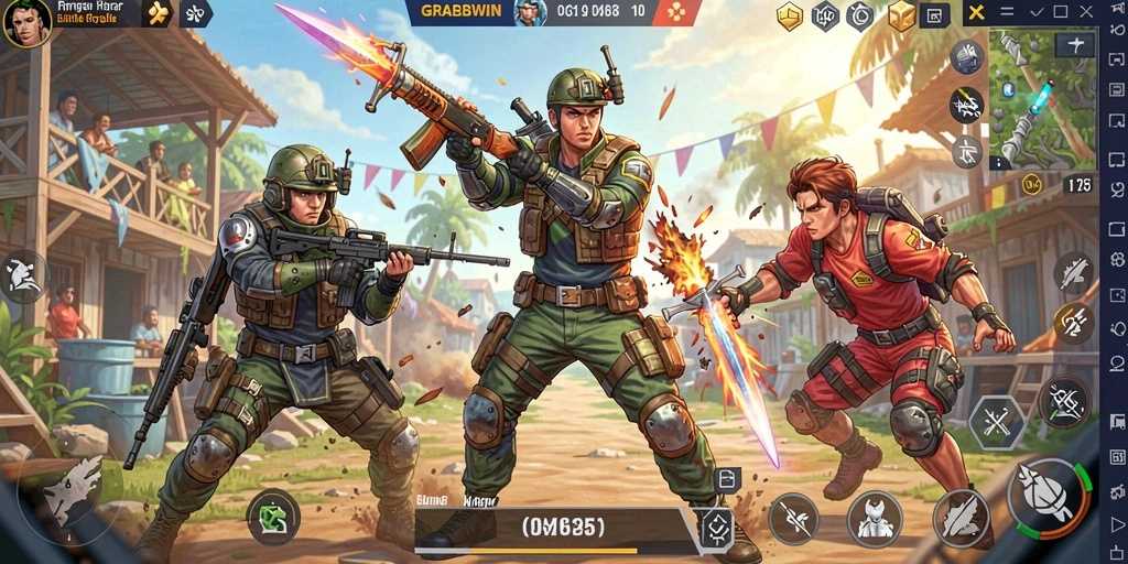 Gameplay seru di dunia Battle Royale