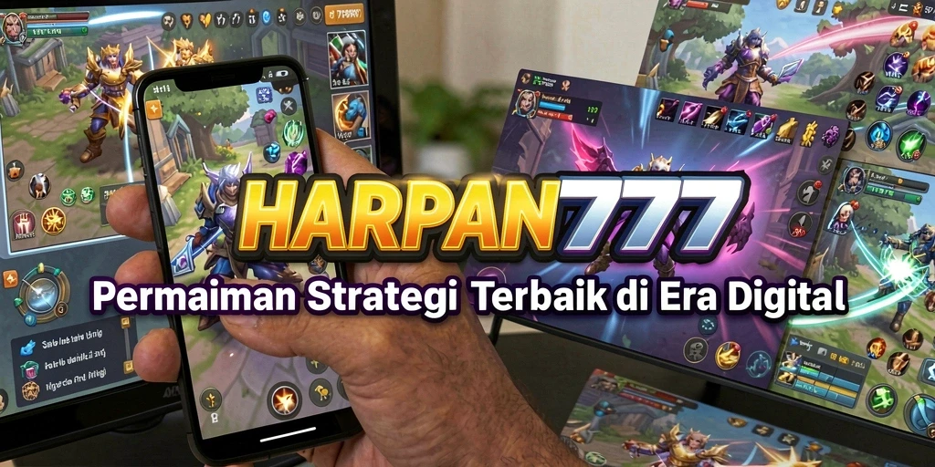 Tampilan menarik dari gameplay HARAPAN777 dengan aksi strategi seru.