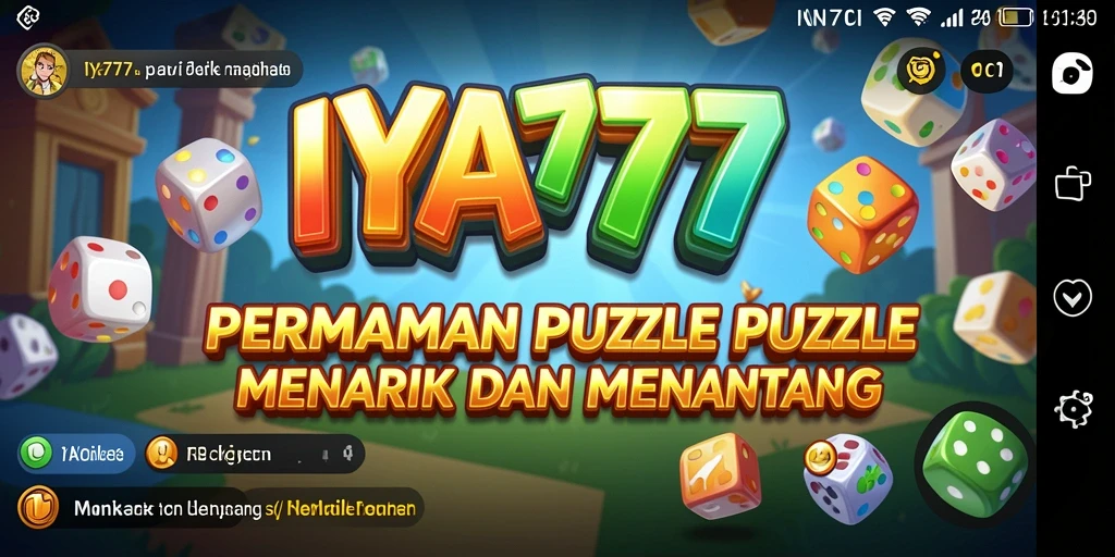 Tampilan gameplay IYA777 yang menarik dalam menyelesaikan puzzle.