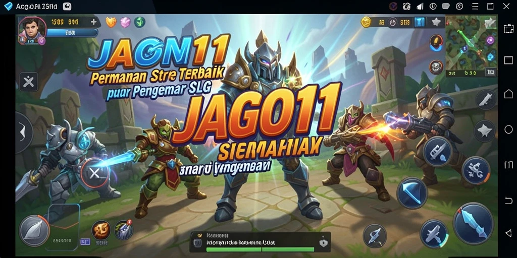Tampilan gameplay menarik dari JAGO11 dengan strategi intens.
