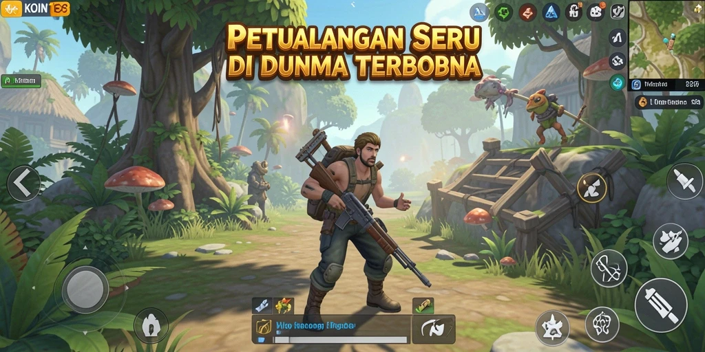 Tampilan menarik dari gameplay KOIN138 dalam dunia Open World.