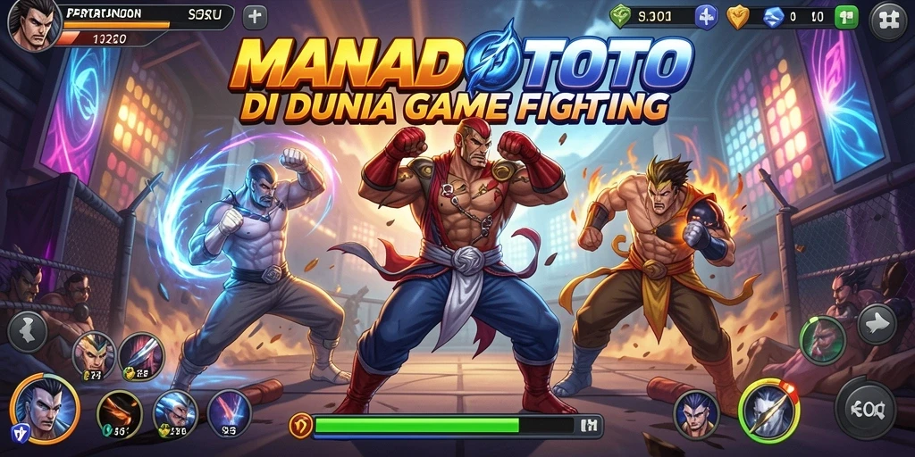 Tampilan gameplay MANADOTOTO yang intens dan mendebarkan.