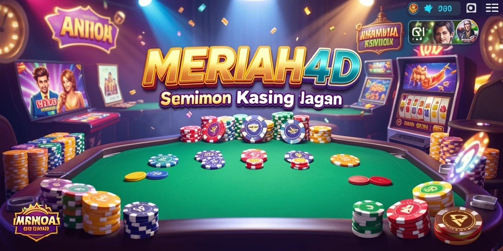 Tampilan menarik gameplay Kasino MERIAH4D yang mengasyikkan.