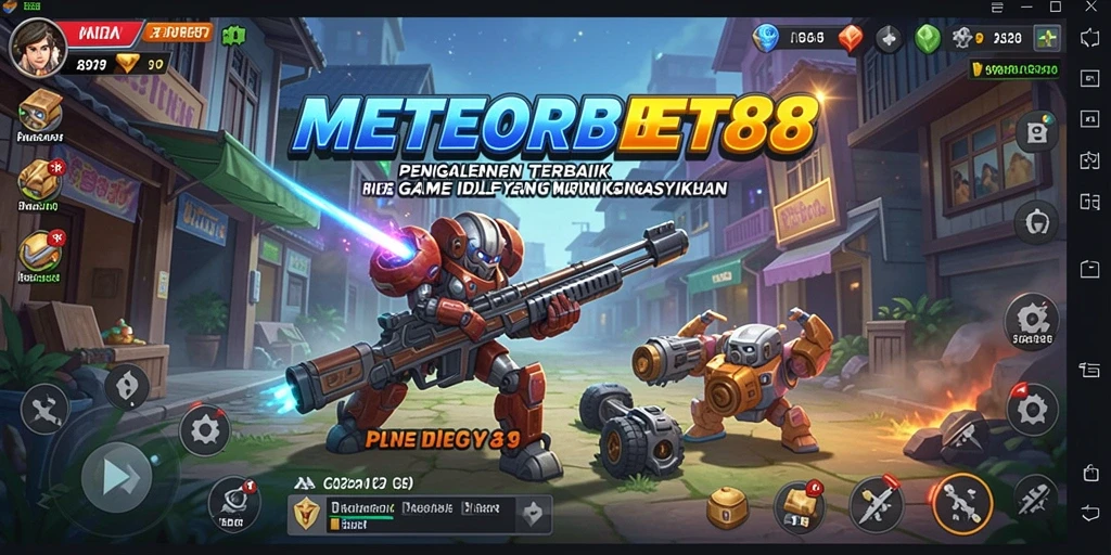 Tampilan gameplay METEORBET88 yang menawan dan menarik.