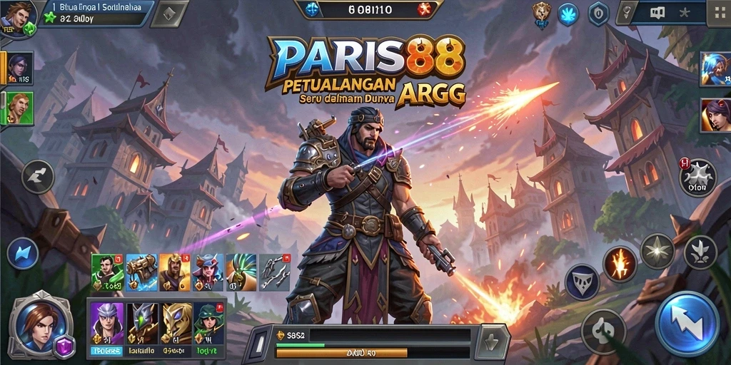 Gameplay seru dan grafis menawan dalam PARIS88.