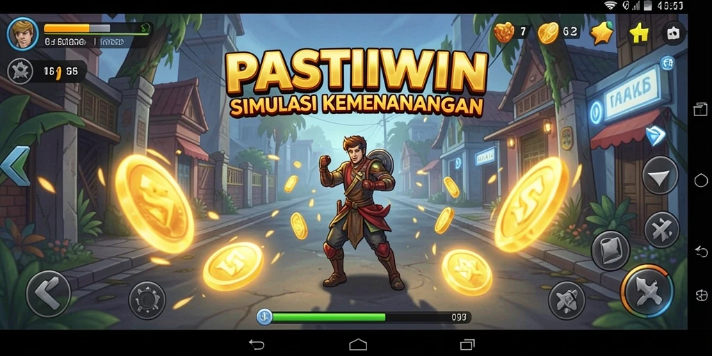 Tampilan gameplay PASTIWIN yang menarik dan interaktif.