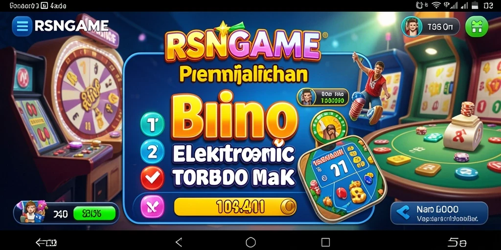 Screenshot RSNGAME menampilkan aksi seru permainan Bingo yang mengasyikkan.